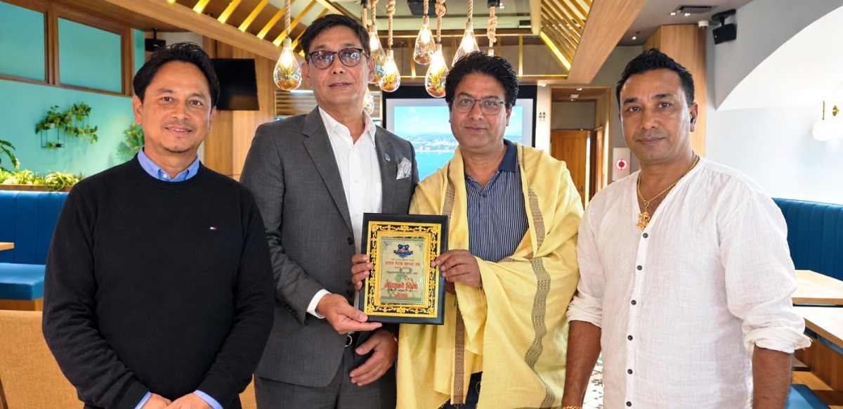  टोकियोमा लेखक अर्याल सम्मानित