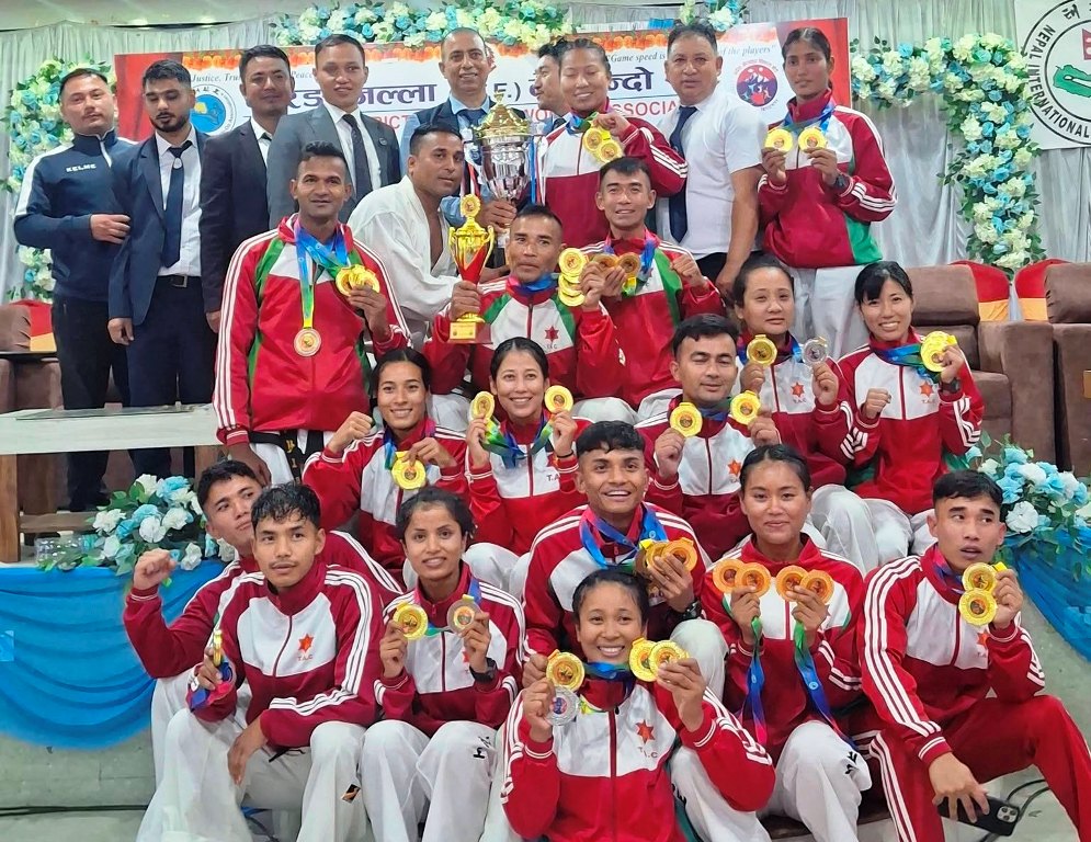 विभागीय टोली आर्मीलाई आइटीएफ तेक्वान्दोको उपाधि 