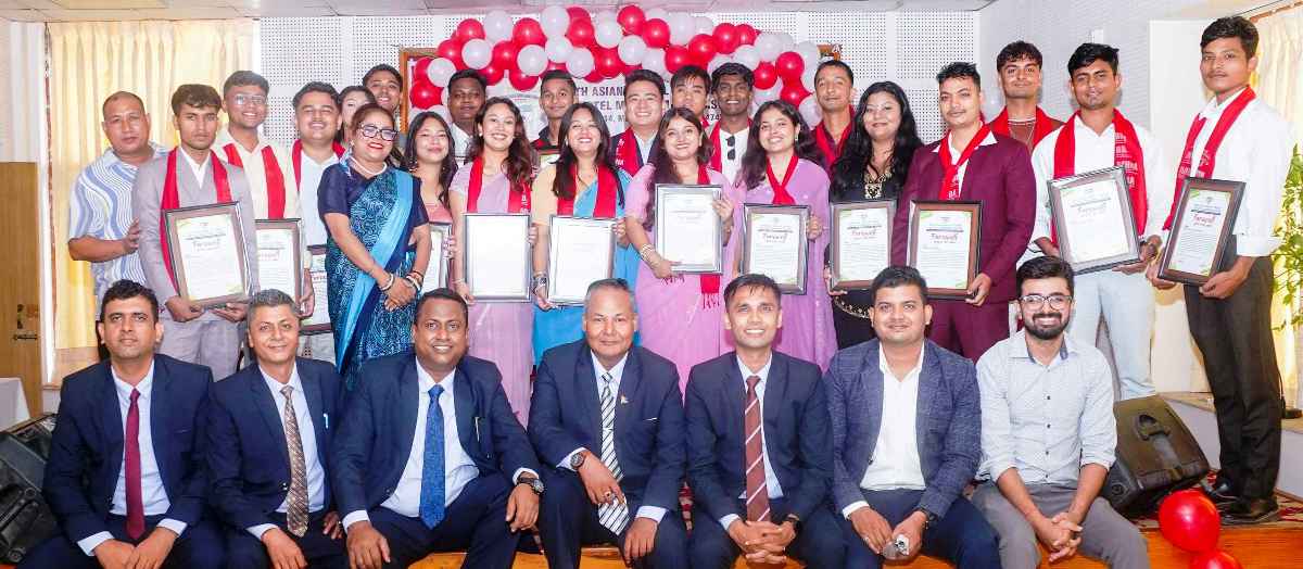 सास्थमका १२५ विद्यार्थीलाई बिदाइ