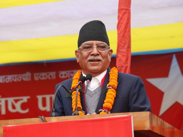 नेकपाको दुई महिने राष्ट्रिय जागरण अभियान सञ्चालन गर्दै 