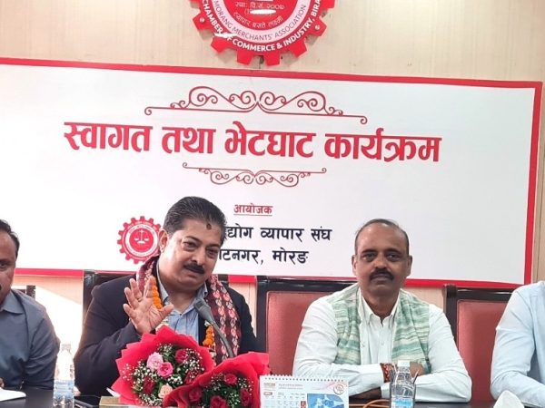 निजी क्षेत्रका समस्या समाधान गर्न सरकारसँग सहकार्य गर्ने महासंघ अध्यक्ष श्रेष्ठको प्रतिबद्धता
