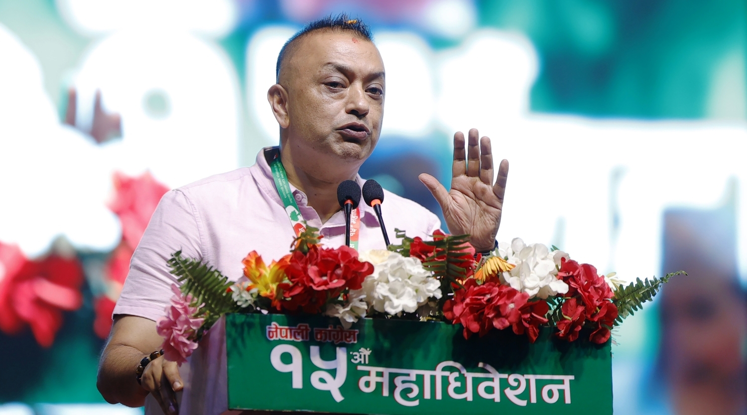 बदलिएको कांग्रेसले देश पनि बदल्छ: गगन थापा