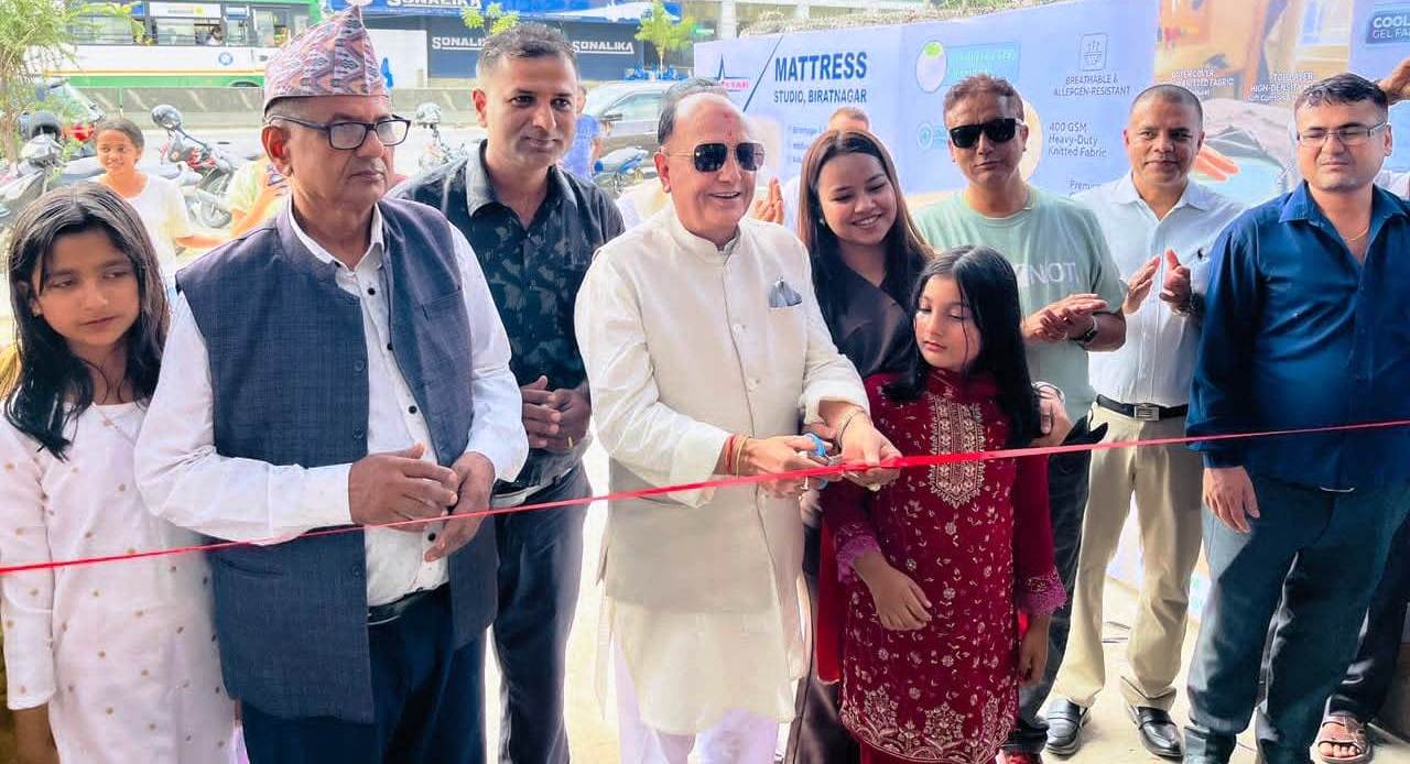 इटहरीपछि विराटनगरमा फोर स्टार म्याट्रेस स्टुडियो 