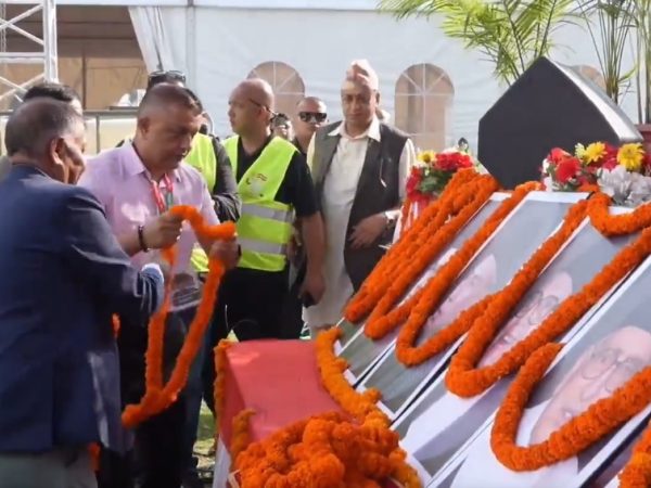 गगन थापाले गरे कांग्रेसको १५ औँ महाधिवेशन उद्घाटन
