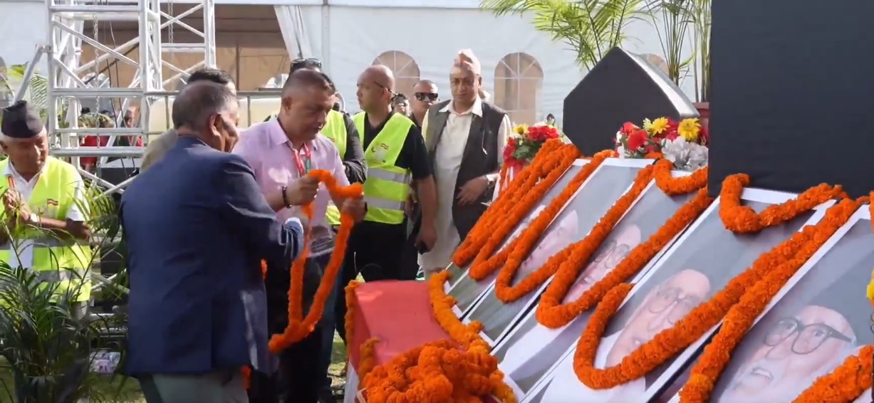 गगन थापाले गरे कांग्रेसको १५ औँ महाधिवेशन उद्घाटन