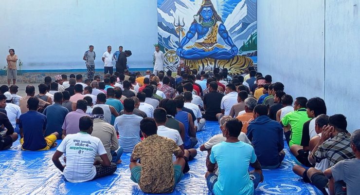 मोरङ कारागारमा विपश्यना ध्यान: कैदीबन्दीमा सकारात्मक सोच र व्यवहार परिवर्तनको प्रयास